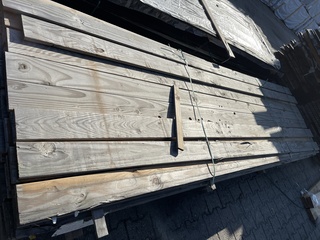 Ca. 100x Diverse Douglas, 21x127mm, lengte 400cm